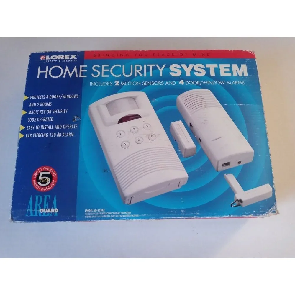 Lorex Safety & Security Home Security System AG-2634Z NEW